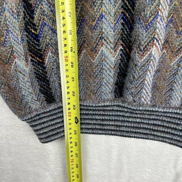 Vintage Sears The Mens Store Sweater Sz 40 M Grandpa Dad 80s Ugly Wool Acrylic - Picture 7 of 9